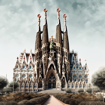 Sagrada Familia - Diamond Painting