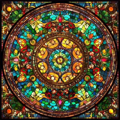 Glass Window- Diamond Painting