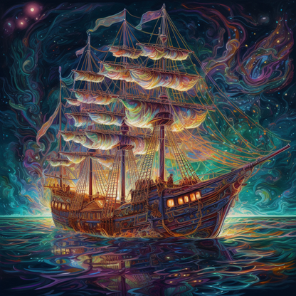 Ship Sails - Diamond Painting