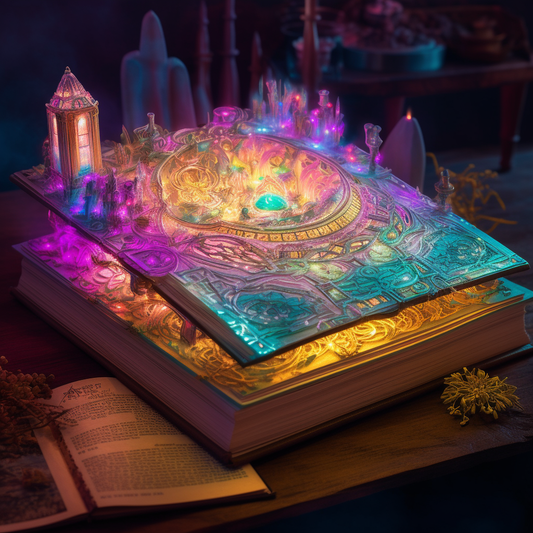 Book Enchanted - Diamond Painting