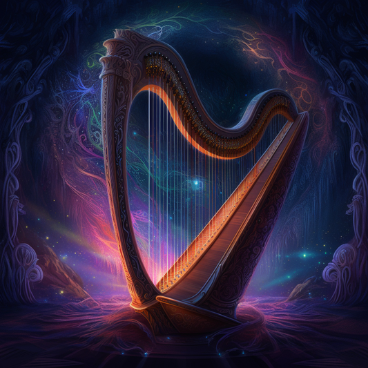 Harp Enchanted - Diamond Painting