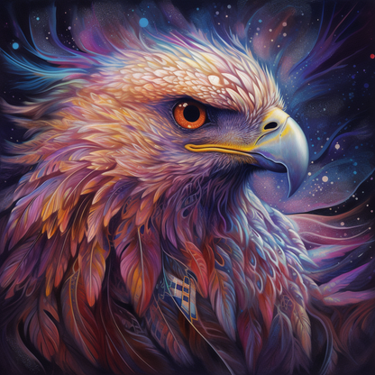 Gentleman Eagle-Diamond Painting