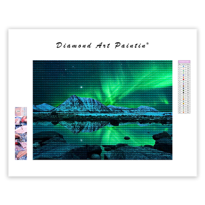 Aurora Mountain (Sonderangebot für begrenzte Zeit) - Diamantmalerei
