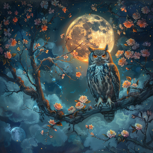 Night Owl - Diamond Painting