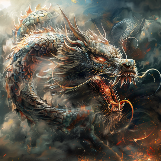 Chinese dragon rituals - Diamond Painting